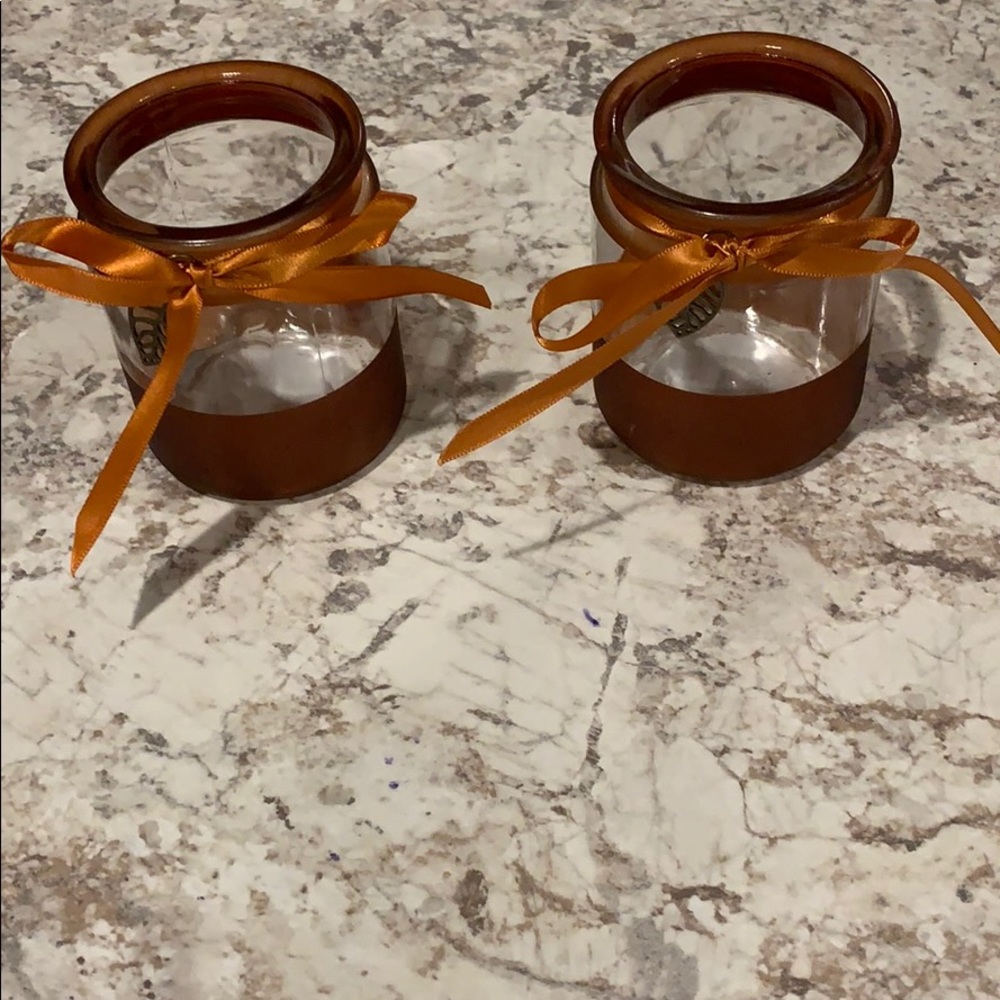 Tea light candle holders (set)